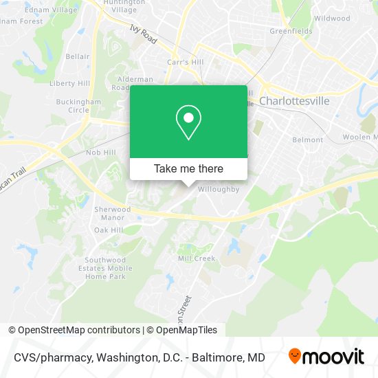 CVS/pharmacy map