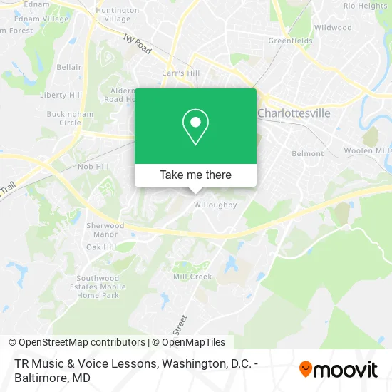 Mapa de TR Music & Voice Lessons