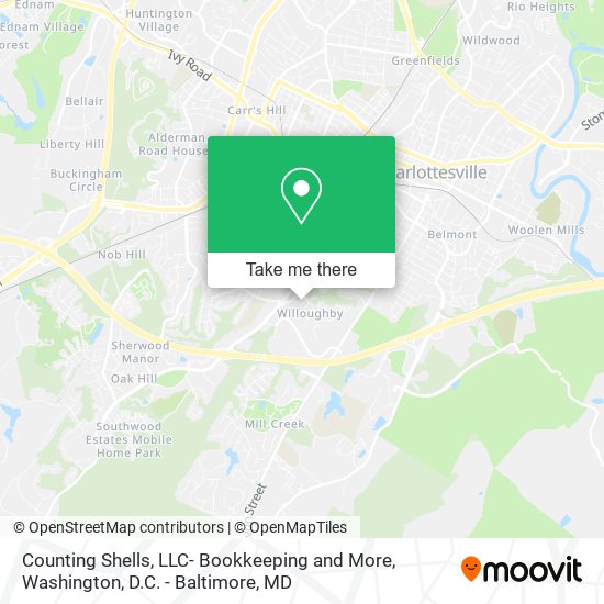 Counting Shells, LLC- Bookkeeping and More map