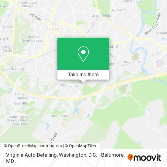 Mapa de Virginia Auto Detailing