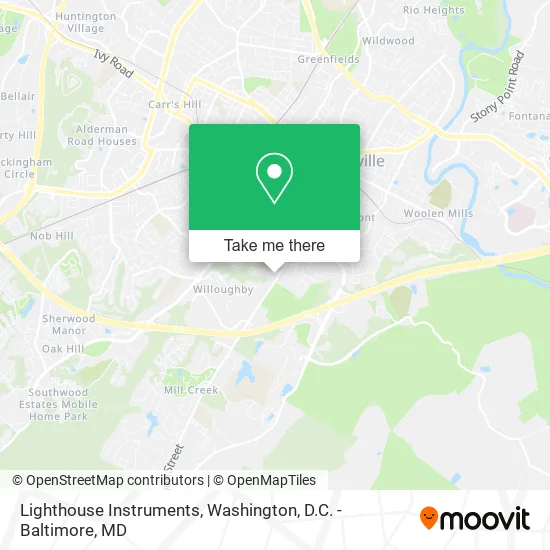 Mapa de Lighthouse Instruments