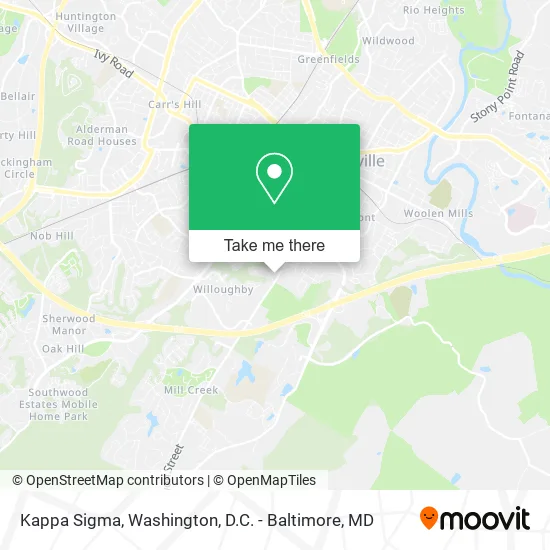 Mapa de Kappa Sigma