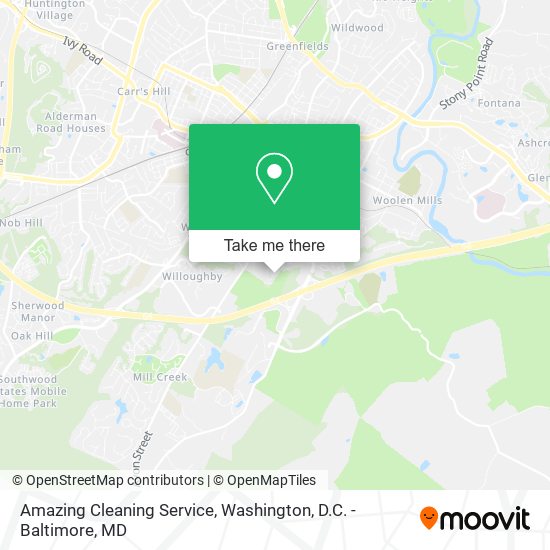 Mapa de Amazing Cleaning Service