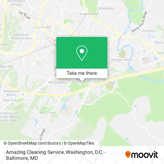 Amazing Cleaning Service map