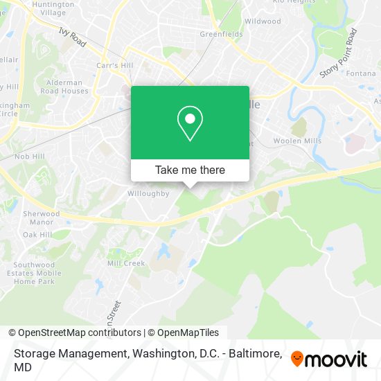 Storage Management map