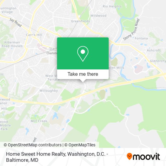 Home Sweet Home Realty map