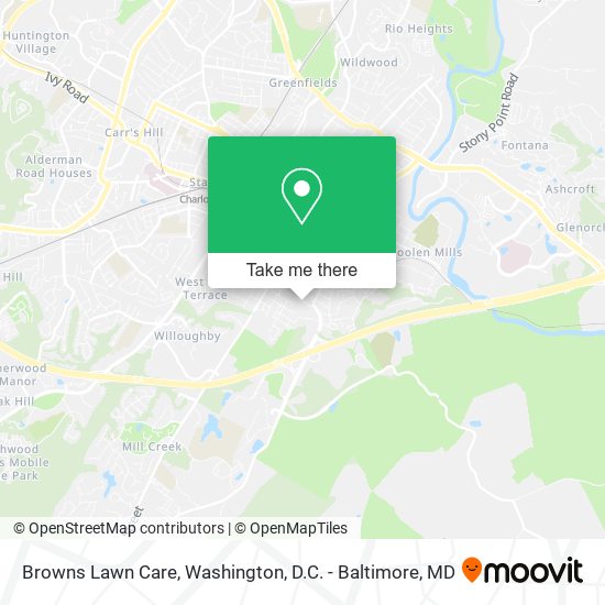 Browns Lawn Care map