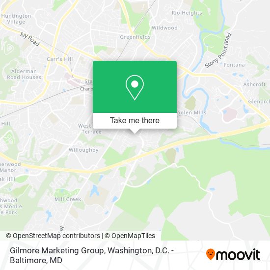 Gilmore Marketing Group map