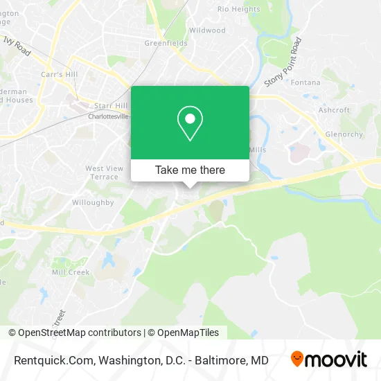 Rentquick.Com map