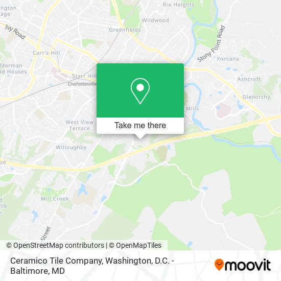 Ceramico Tile Company map