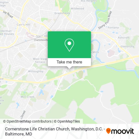 Cornerstone Life Christian Church map