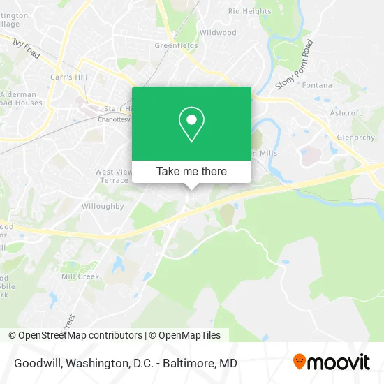 Goodwill map