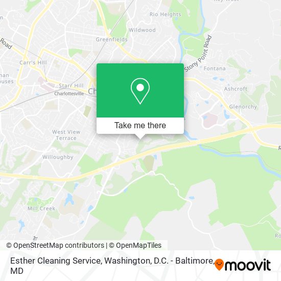 Esther Cleaning Service map