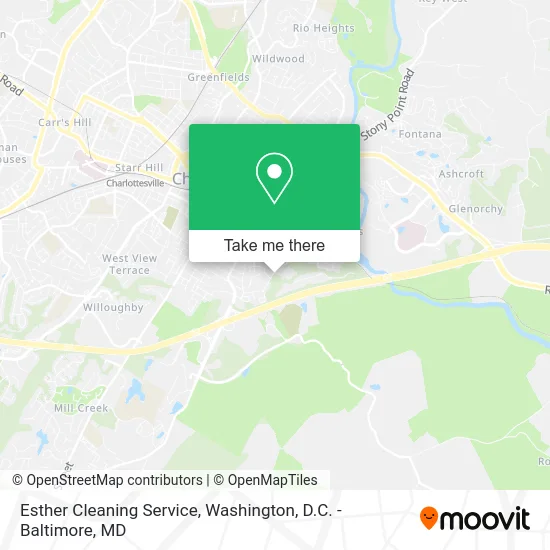 Esther Cleaning Service map