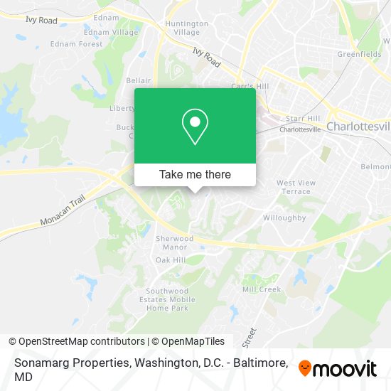 Mapa de Sonamarg Properties
