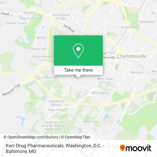 Mapa de Kerr Drug Pharmaceuticals
