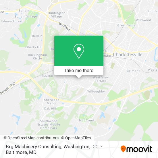 Brg Machinery Consulting map