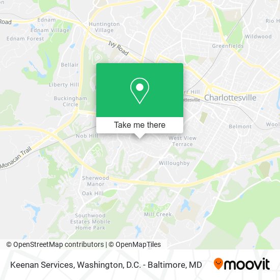 Keenan Services map