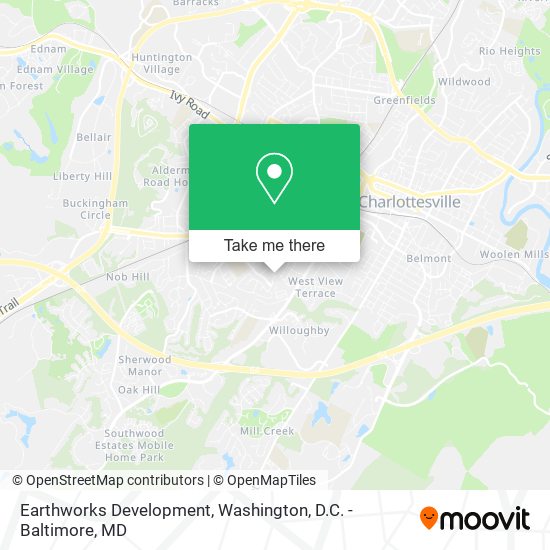 Earthworks Development map