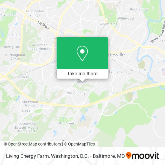 Mapa de Living Energy Farm