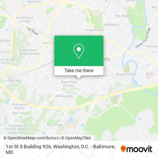 Mapa de 1st St S Building 926