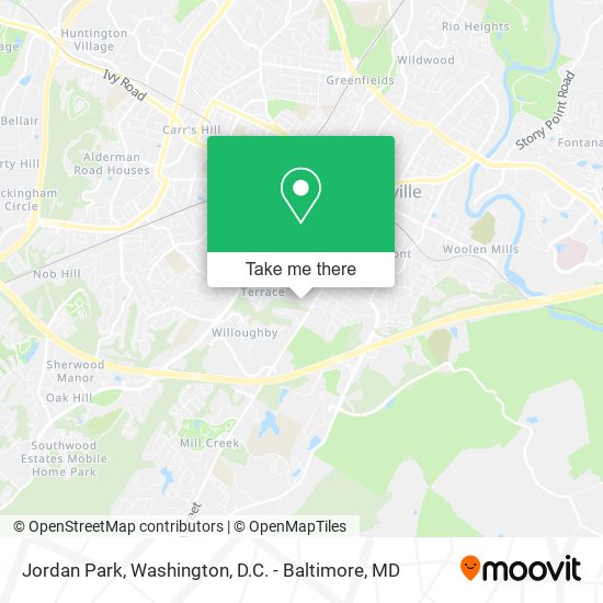 Jordan Park map