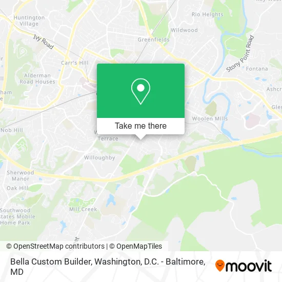 Bella Custom Builder map
