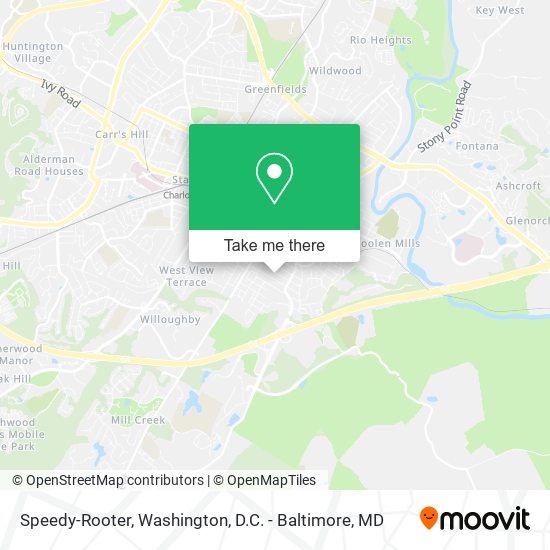 Mapa de Speedy-Rooter