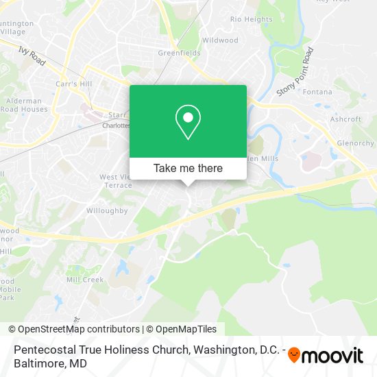 Pentecostal True Holiness Church map