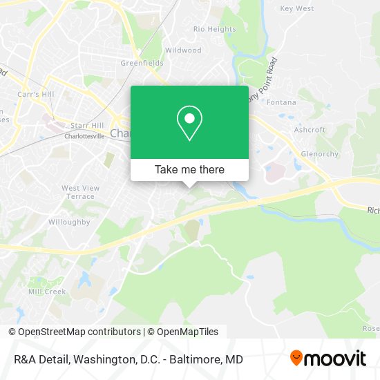 R&A Detail map