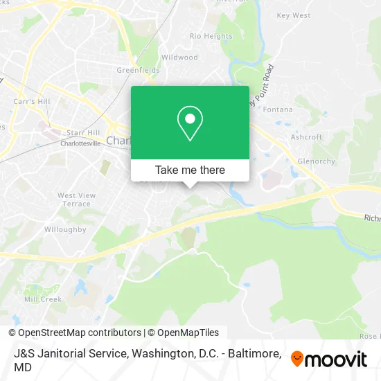 J&S Janitorial Service map