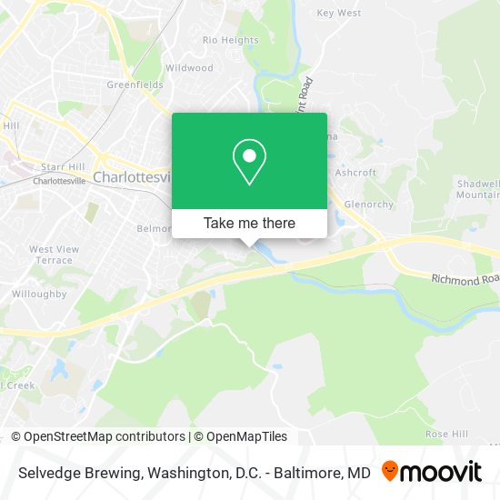 Mapa de Selvedge Brewing