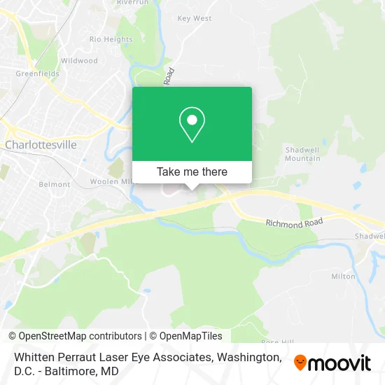 Whitten Perraut Laser Eye Associates map