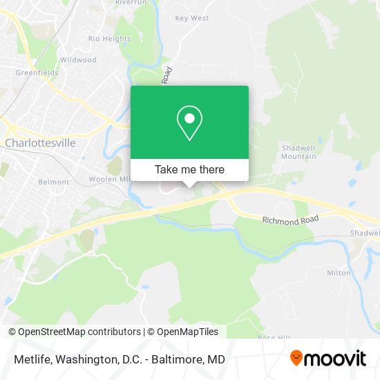 Metlife map