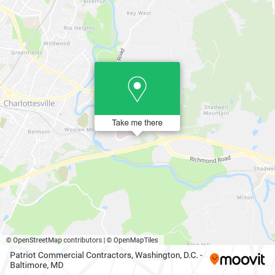 Mapa de Patriot Commercial Contractors