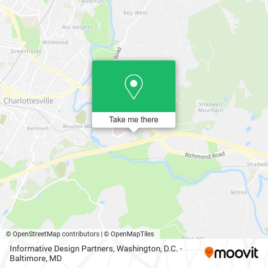 Informative Design Partners map