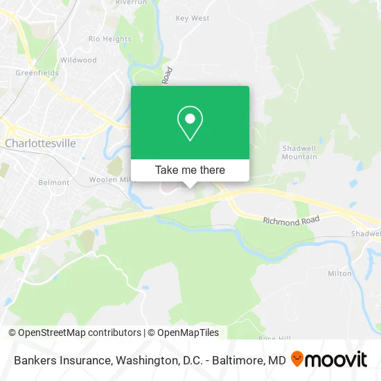 Bankers Insurance map