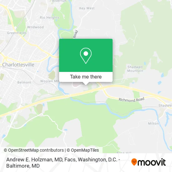 Andrew E. Holzman, MD, Facs map