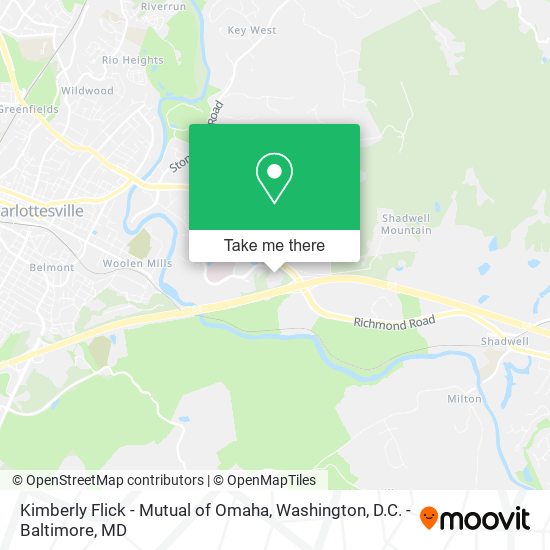 Kimberly Flick - Mutual of Omaha map