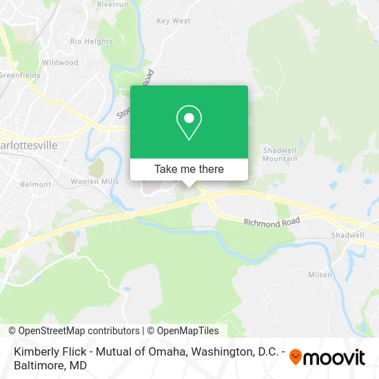 Kimberly Flick - Mutual of Omaha map