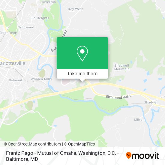 Frantz Pago - Mutual of Omaha map