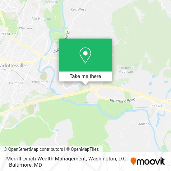 Merrill Lynch Wealth Management map