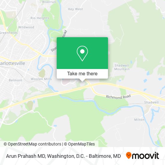 Arun Prahash MD map