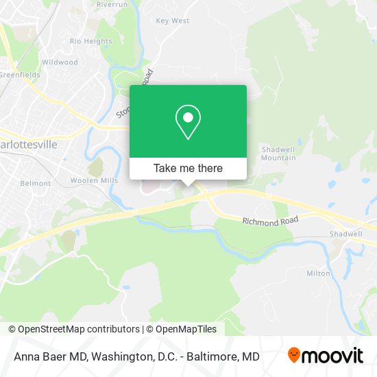 Anna Baer MD map