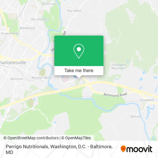 Perrigo Nutritionals map