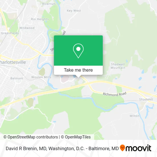 David R Brenin, MD map