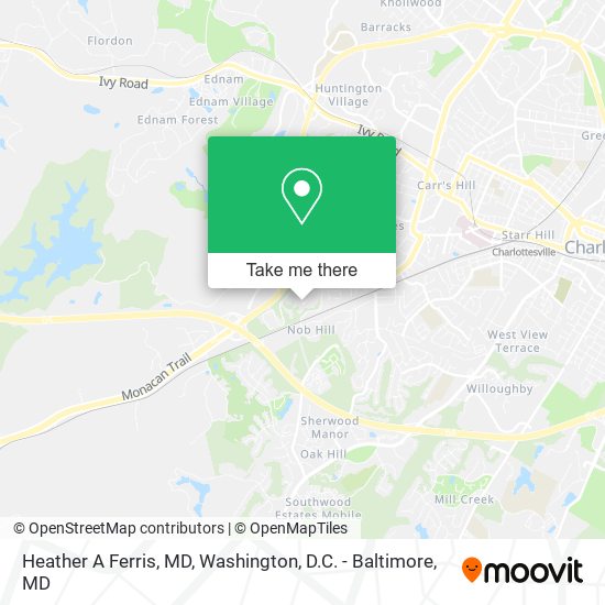 Heather A Ferris, MD map