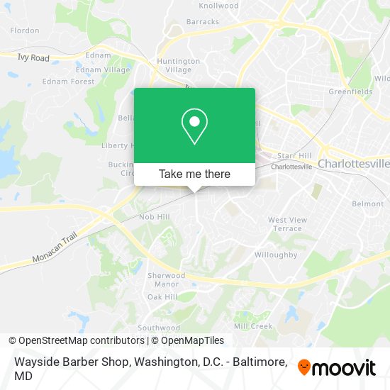 Mapa de Wayside Barber Shop
