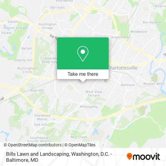 Mapa de Bills Lawn and Landscaping