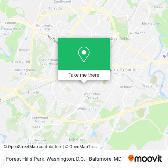 Forest Hills Park map